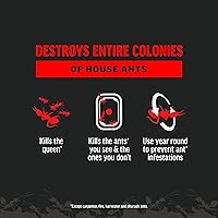 Vista 6 de Amdro Estacas de cebo para matar hormigas