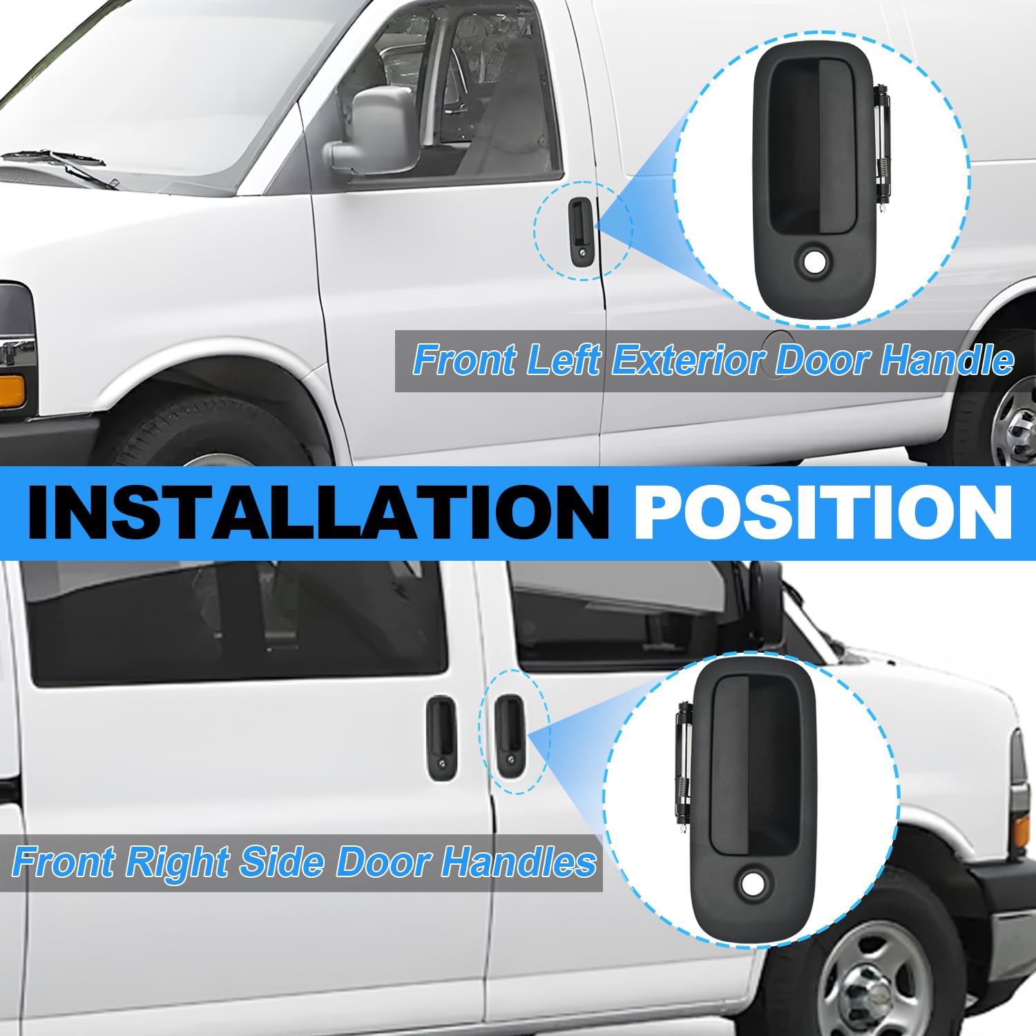 Manijas De Puerta Derecha Para GMC Savana 1500 - EBay