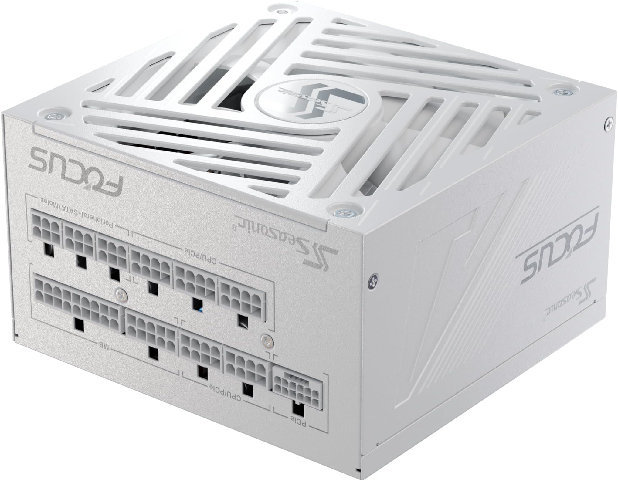 Focus GX 850W Power Supply ATX 3.1 PCIe 5.1 (12V-2x6) 10 Years Warranty Cybenetics Platinum Fully Modular RTX 5080 AMD RX 9000 Ready White