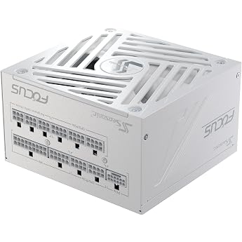 Seasonic FOCUS GX-1000 ATX3 (V4) - White 80PLUS GOLD 1000W ATX 3.1 & PCIe 5.1 Fully Modular White