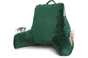 Clara Clark Green Reading Pillow: Ultimate Comfort for Relaxation