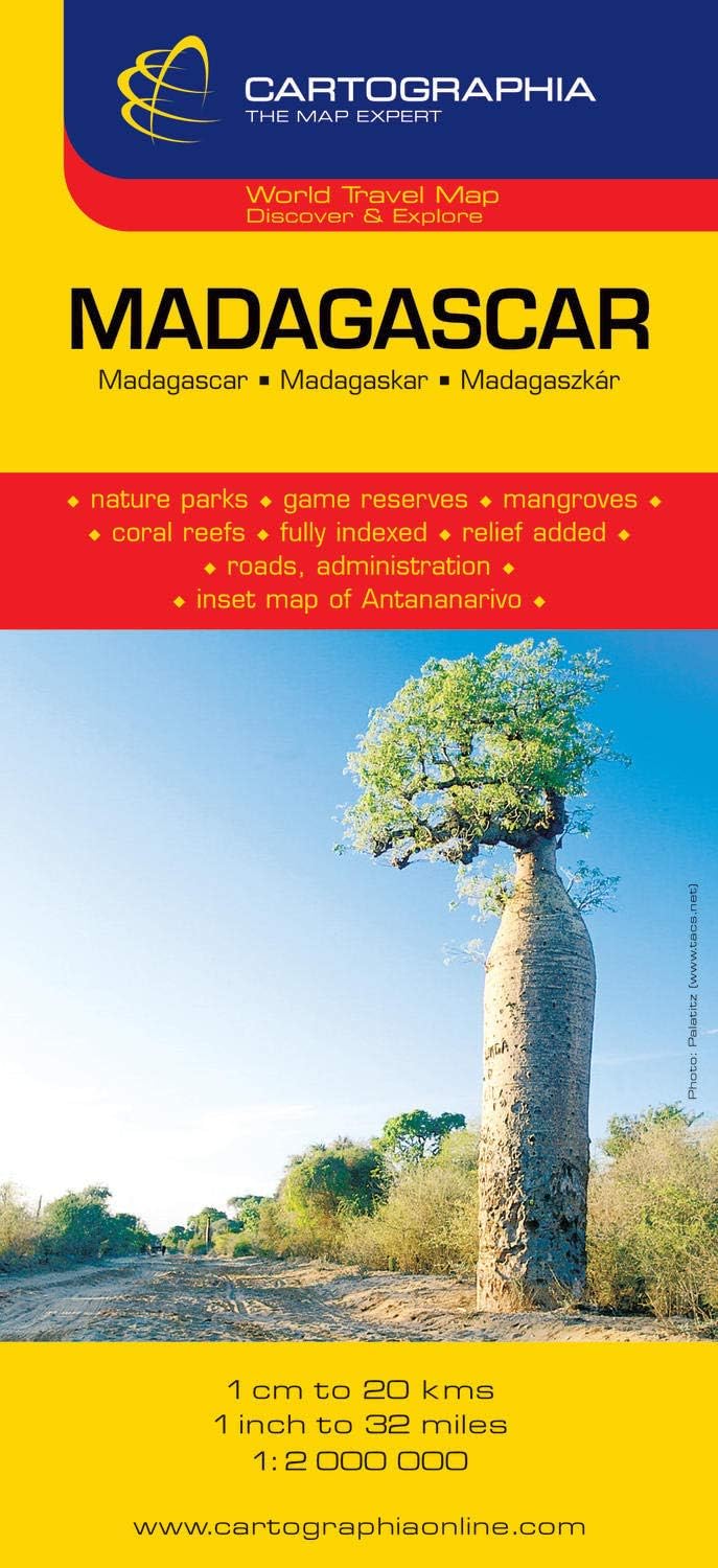 Mapa Cartographia Madagascar