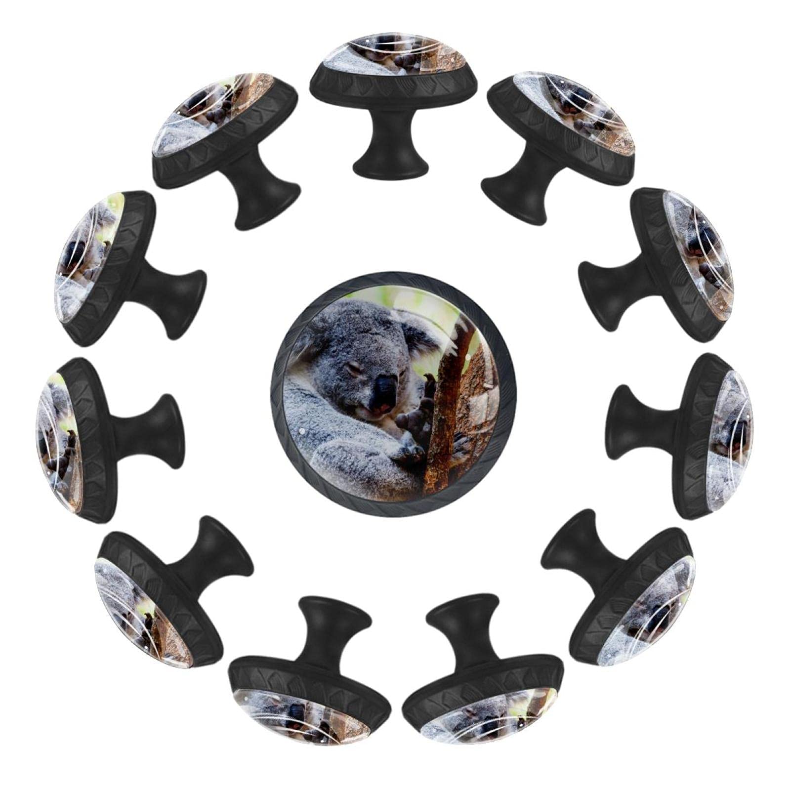 Boutons de meuble koala pour créer un nid douillet en crèche