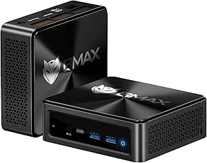 【ミニpc Ryzen 5 7430U高性能モデル登場】BMAX ミニpc AMD Ryzen 5 7430U Windows 11 Pro 6コア12スレッド 最大4.3GHz 16GB(最大64GB可)DDR4＋512GB NVMe SSD（M.2 PCIe3.0x4）WiFi6 デュアル銅管冷却 静音スマートファン HDMI/DP/全機能Type-C 4K60Hz 3画面出力 B7APro