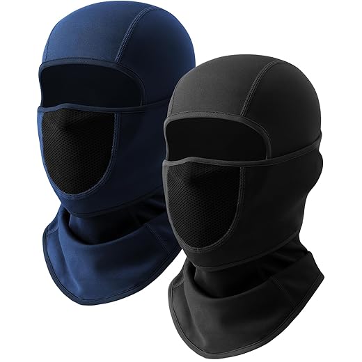 Balaclava Face Ski Mask with Movable Design for Men Women-Fleece Winter Face Covering for Cold Weather Skiing Outdoor Work
