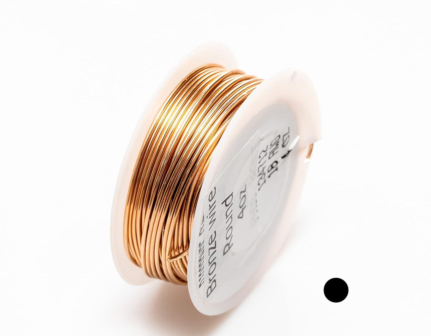 14 Gauge, Bronze Wire CDA #521 Alloy Jewelry Grade Dead Soft (Round) Made in USA- 4OZ(20FT) by CRAFT WIRE