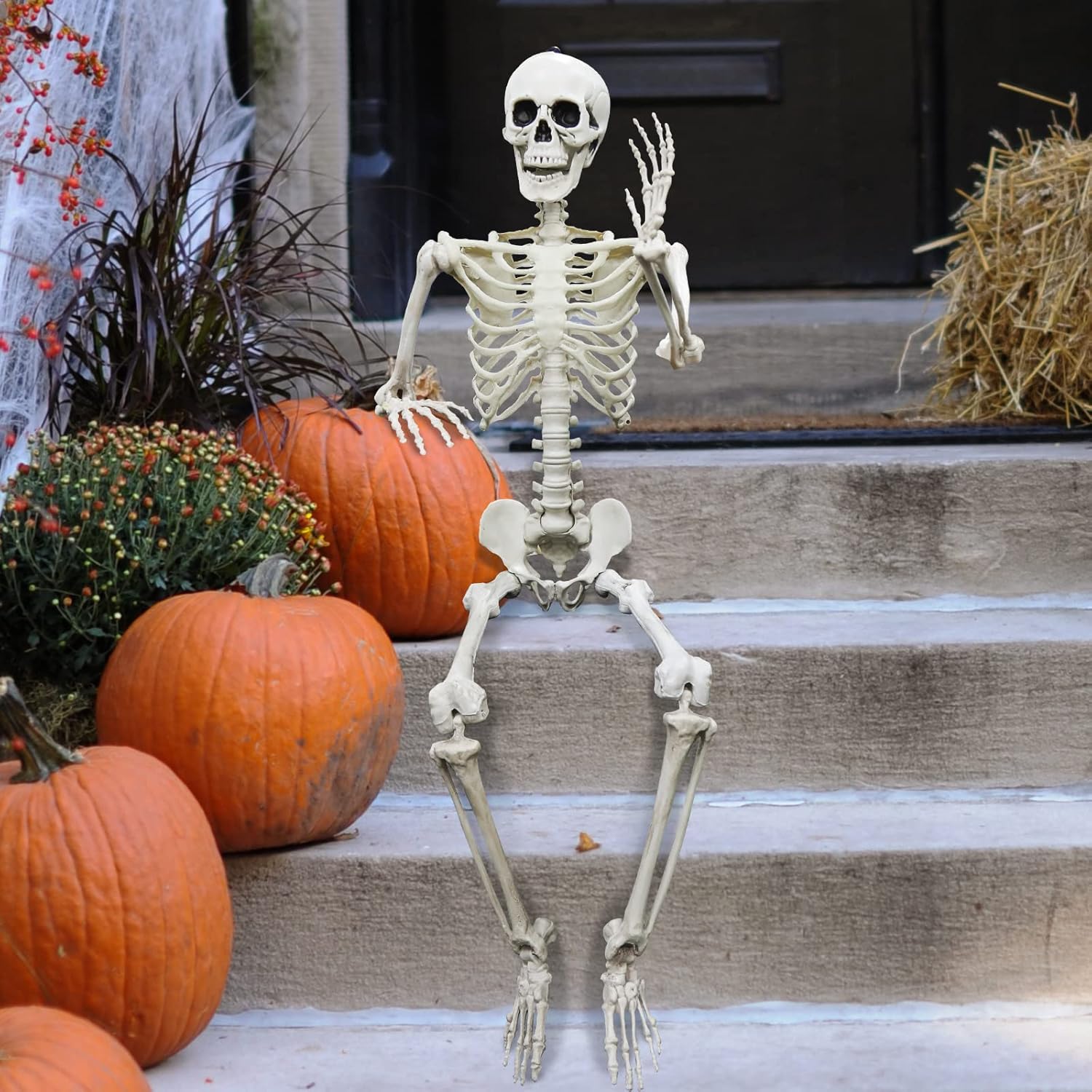 Buy Halloween Skeletons Decorations Full Body 35''/90CM Skeletons for