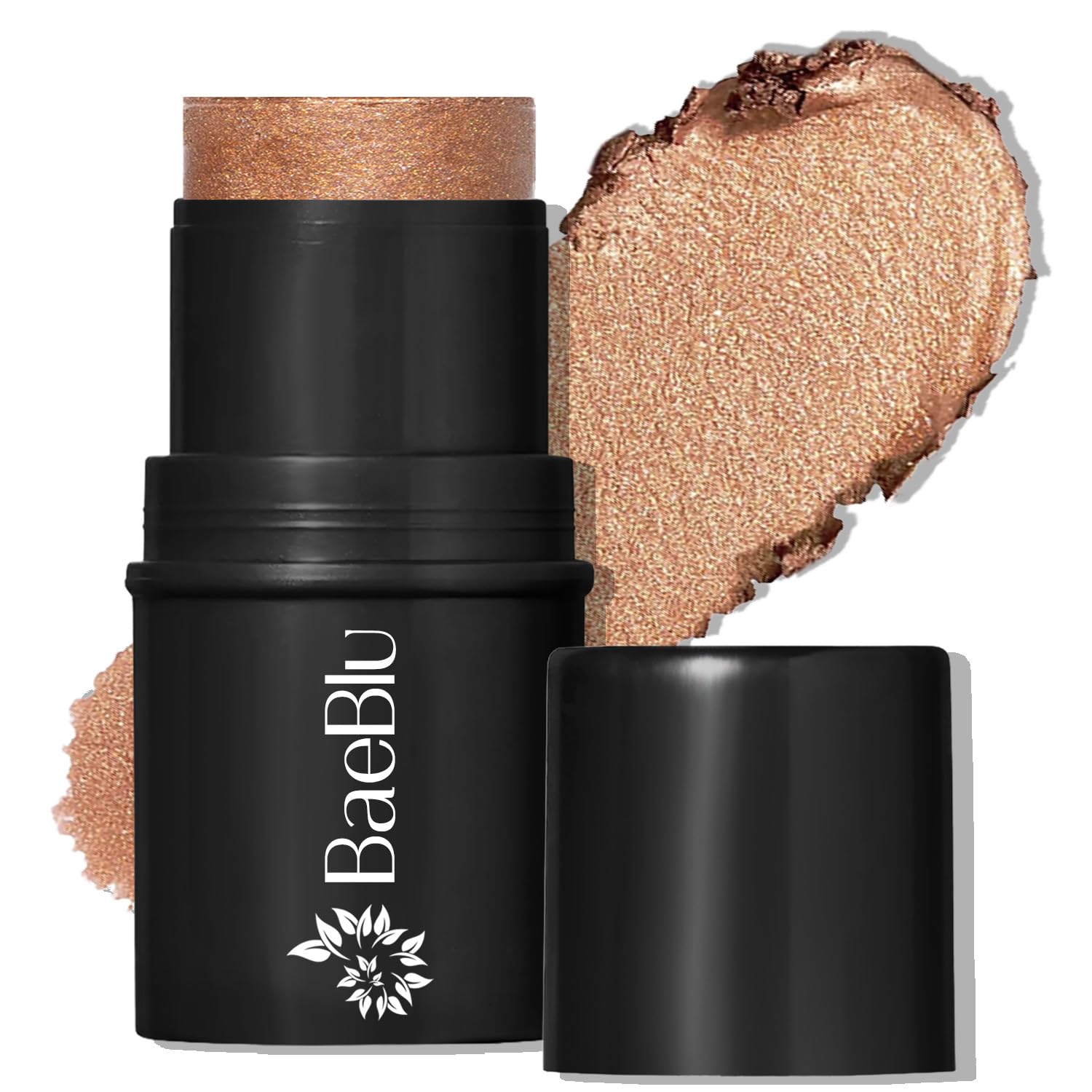 Organic Tint Tube, 100% Natural Vegan Gluten-Free Cream Bronzer Multi-Stick, Made in USA, Amaretto