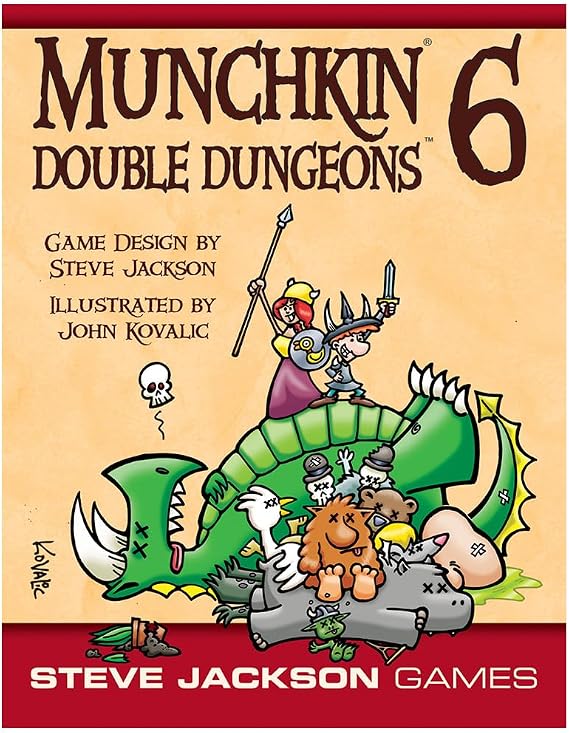 Steve Jackson Games Munchkin 6 Double Dungeons