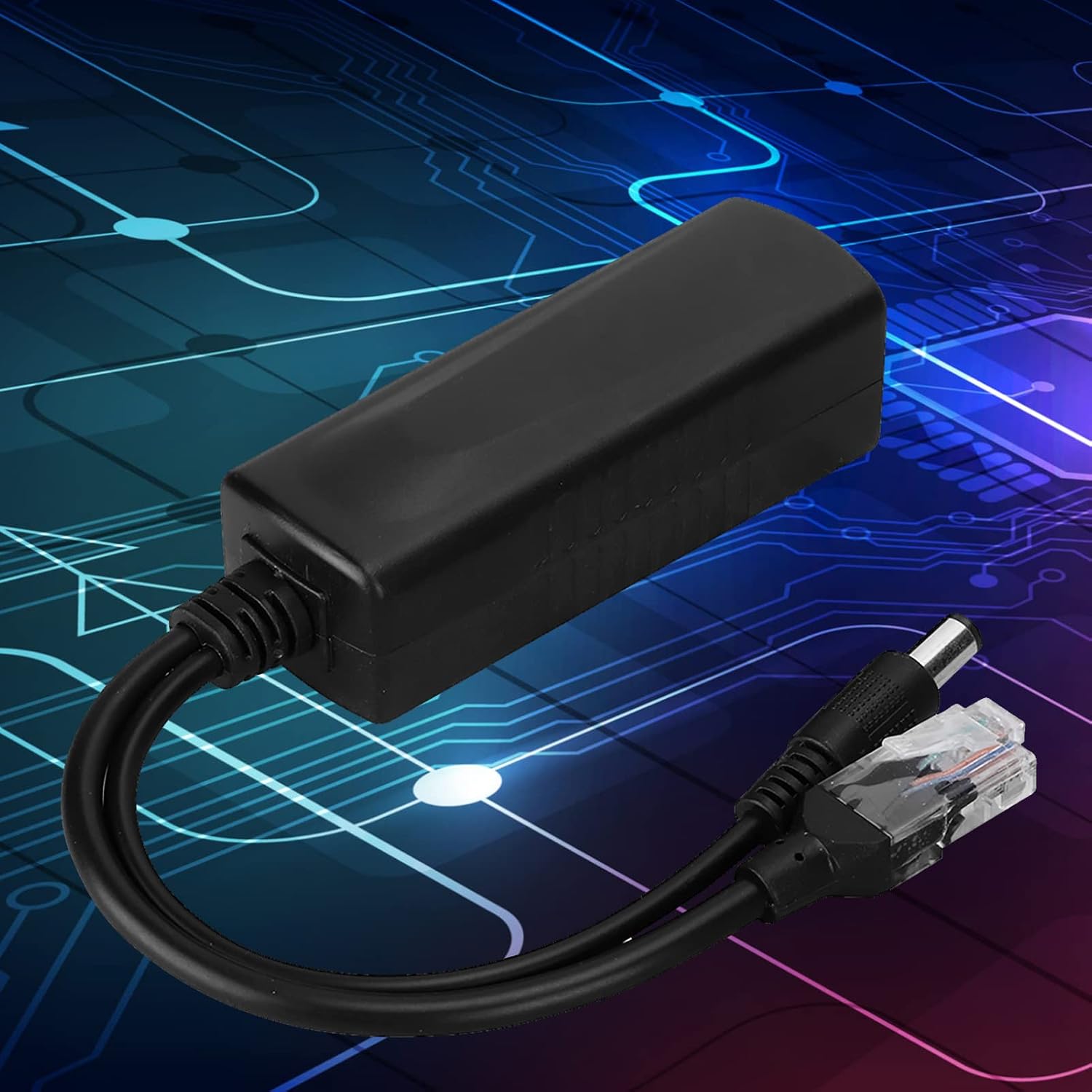 48 V 12 V aktywny rozdzielacz POE adapter wtykowy rozdzielacz kabla wtryskiwacz AP zasilanie izolowane z wyjściem DC 12 V rozdzielacz PoE do kamery IP CCTV
