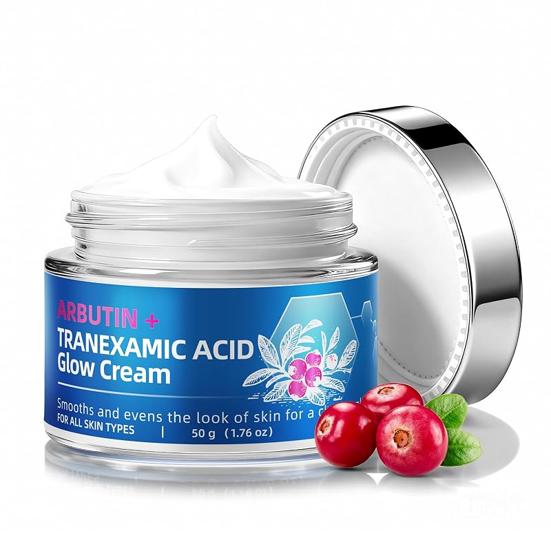 Creme facial Bmrewax com Arbutin 8%, Ácido Tranexâmico 5%, Niacinamida, Glutationa e Ácido Hialurônico
