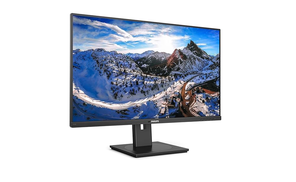 PHILIPS Brilliance 328P モニター 本体 4K 32インチ Brilliance Ultra Wide-Color 搭載 4K 液晶モニター 328P6VJEB