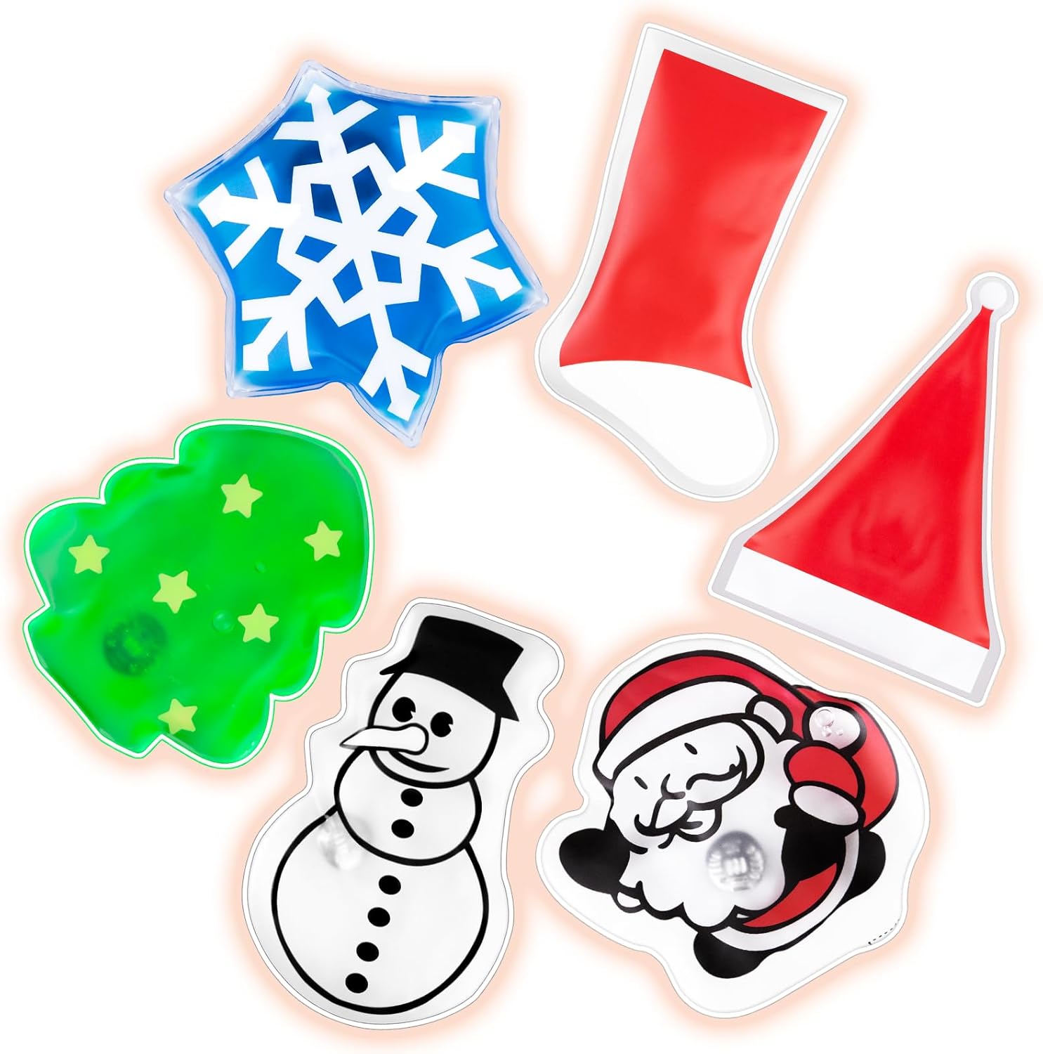 Sudwasi 6pcs Reusable Hand Warmers, Reusable Hand Warmers Click and