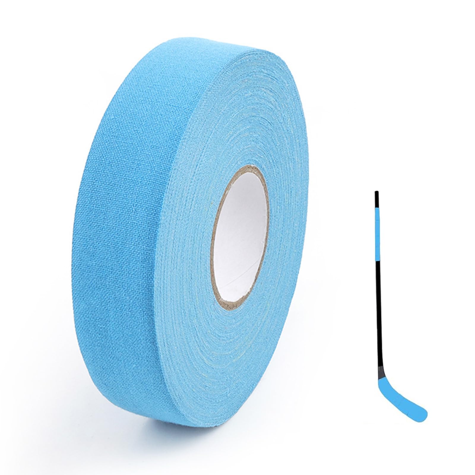 Cinta de Hockey,Cinta Adhesiva Hockey,Cinta Adhesiva para Raquetas,Antideslizante Cinta de Hockey,Cintas de Hockey,para Golf, Tenis,Hockey sobre Hierba,Bádminton,Azul Cielo,2.5cm*25m