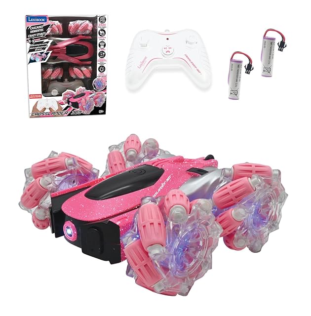 LEXIBOOK, Coche RC Crosslander Glow, RC21G