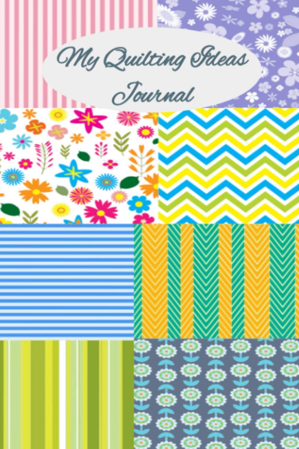 My Quilting Ideas Journal: My Quilting Ideas Journal: 6x9 notebook, 100 pages of half graph and half wide ruled white paper, so you can capture your wonderful quilt ideas!
