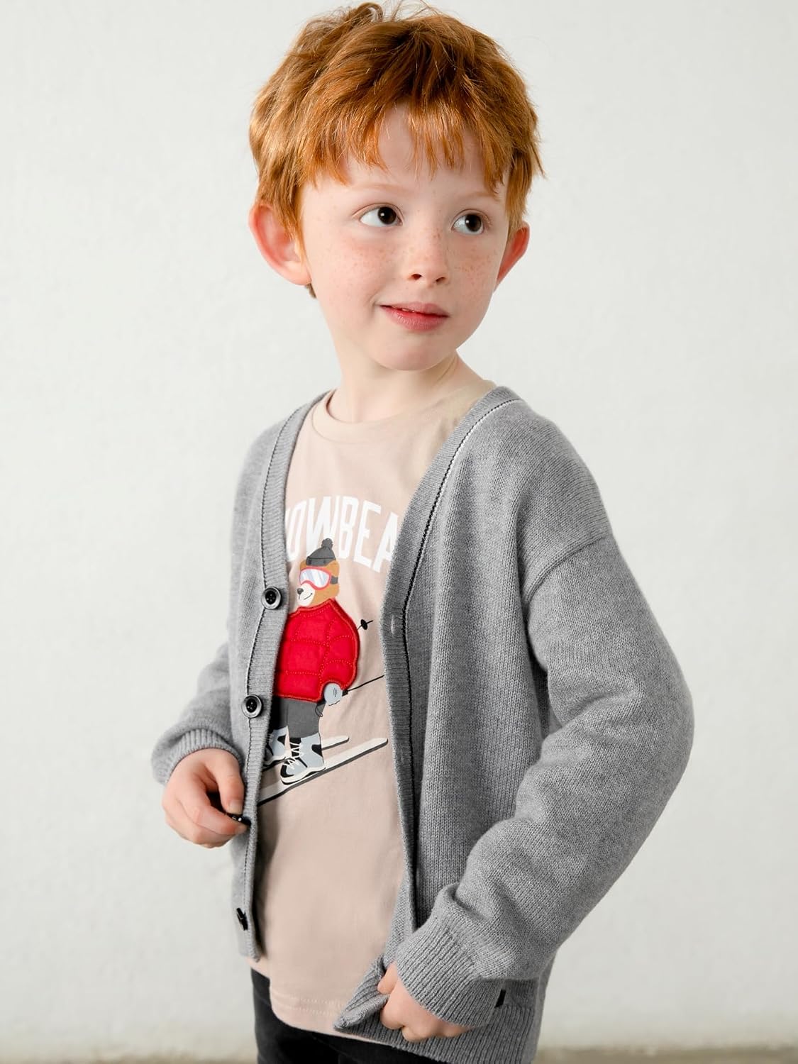 Mayoral Cardigan for Boys Fog