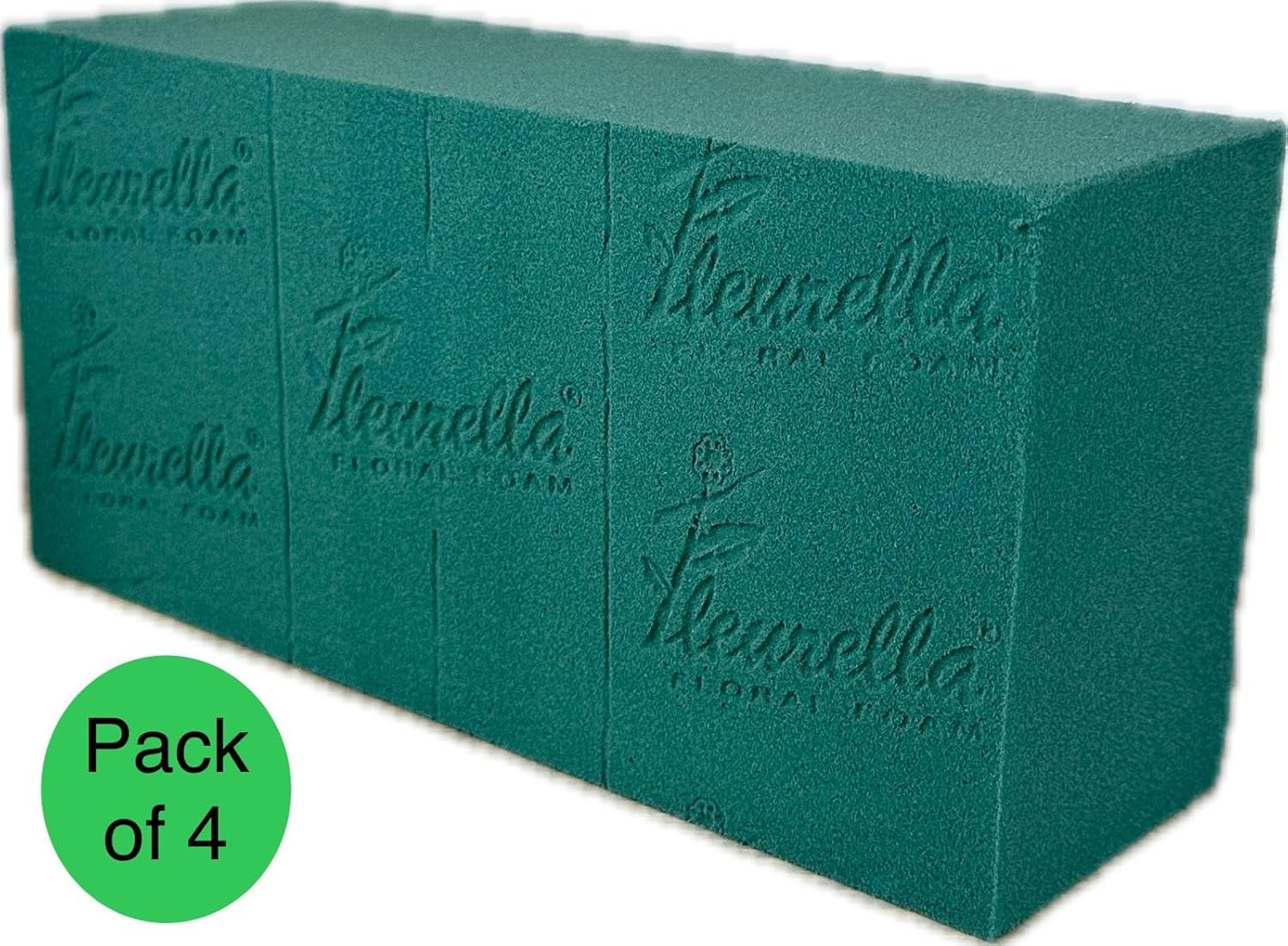 4 x Flower Foam Blocks