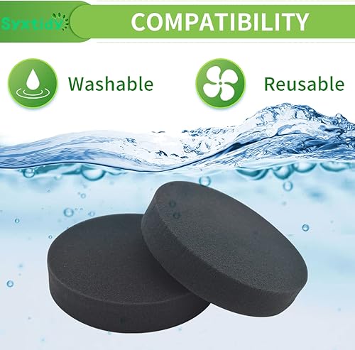 Miniatura 5 de Paquete de 4 filtros premotor para aspiradora Bissell Powerforce Helix 2191, 2190,1700,1797 de repuesto de filtros de espuma, piezas # 1608225