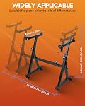 STRICH Piano Keyboard Stand Heavy Duty - Adjustable Portable Music Stand for Kids and Adults, Fits 54, 61, 88 Key Electric Pianos, Sturdy Musical Keyboard Stand, SKT-02 (Z-Style)