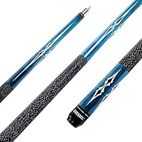 Vista 2 de Cuesoul Juego de taco de billar de madera de arce de 58 pulgadas, 19 oz/20 oz, punta de 11.5 mm/13 mm [peso ajustable]