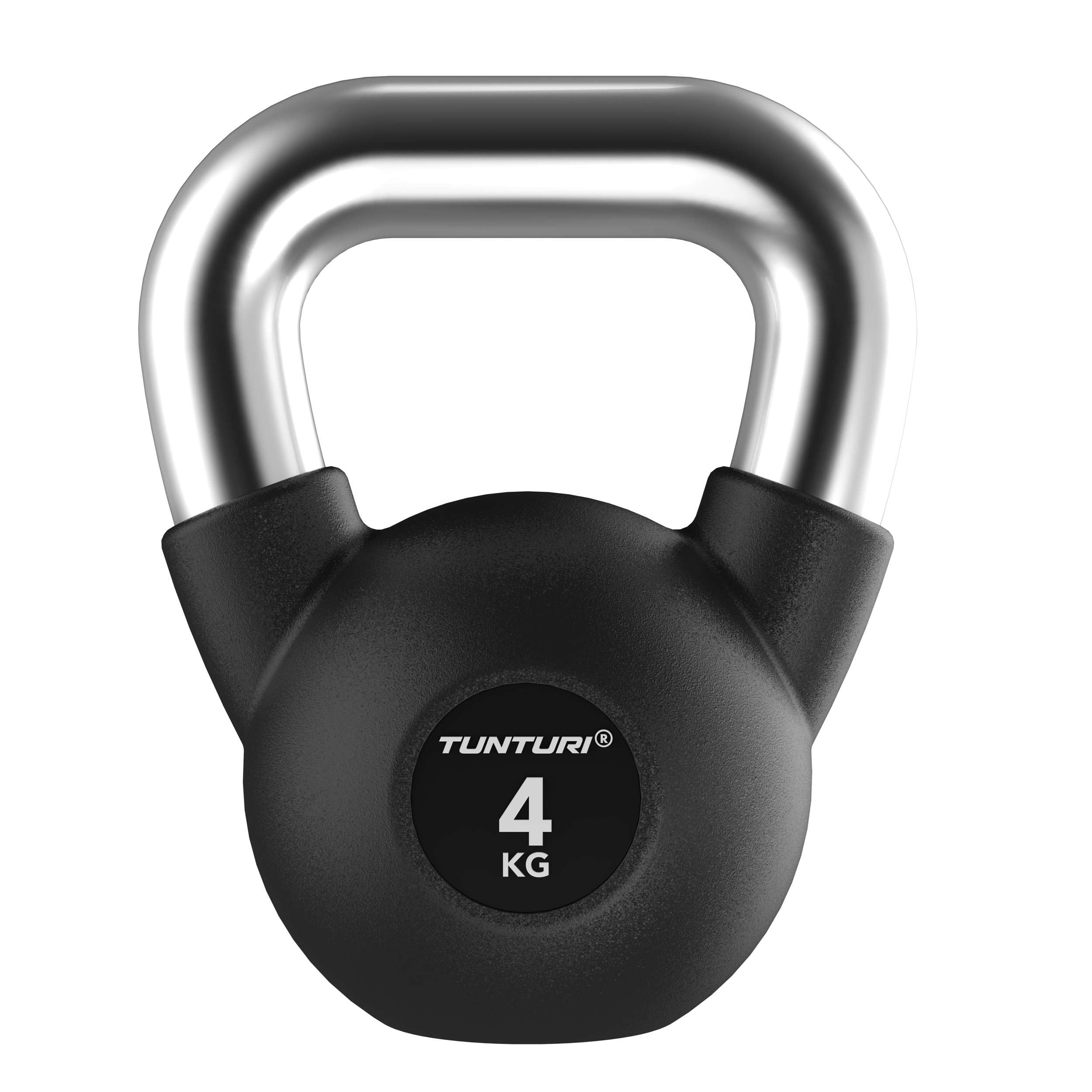 Tunturi Kettlebell Platinum en caoutchouc - 24 kg