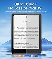 Vista 6 de PandaShield Paquete de 2 protectores de pantalla con herramienta de alineación automática para Paperwhite 6 (12ª generación, 7 pulgadas), Colorsoft