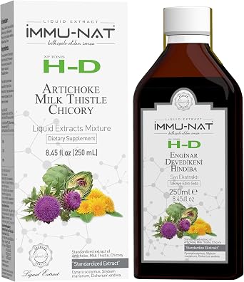 Immu-Nat XP Tonis H-D Enginar Deve Dikeni Hindiba S v  Ekstrakt  250ml