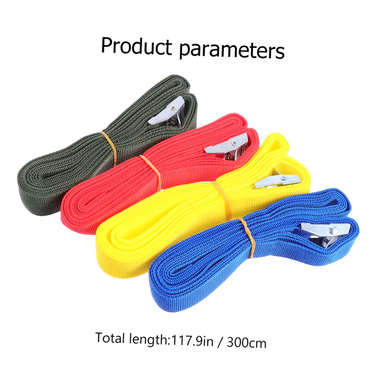 5 Piezas de Correas de trinquete para Equipaje de Coche Correas de trinquete para Equipaje de vehículo