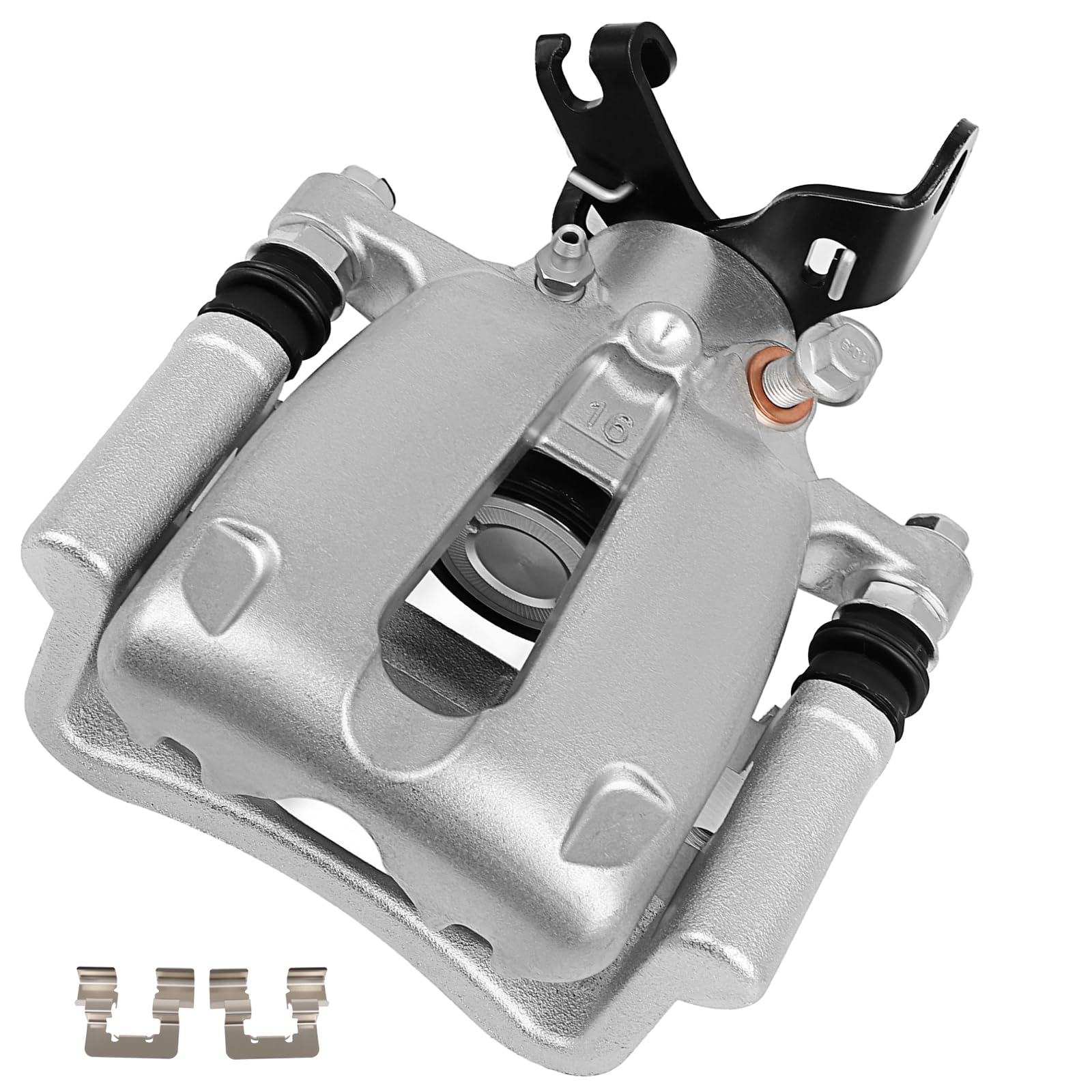 cciyu Rear Left Disc Brake Caliper Assembly w/Bracket 18B5324 For Buick