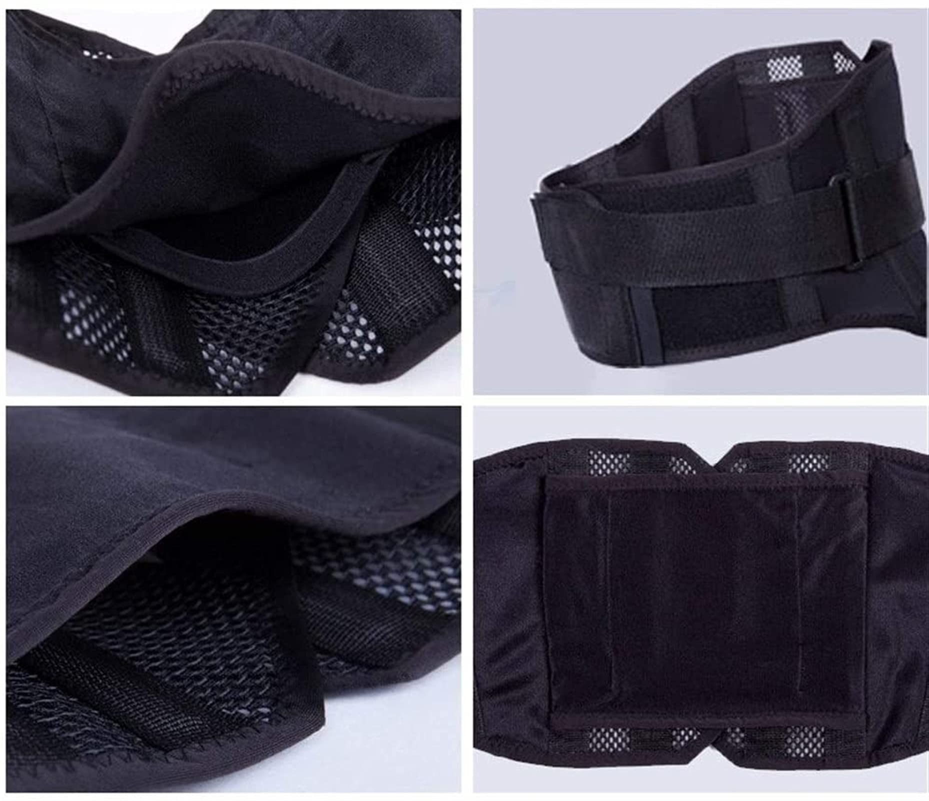 Cinturón de Soporte Lumbar, Correas de Soporte Ajustables, Faja Lumbar, protección térmica, Alivio del Dolor, Soporte Lumbar