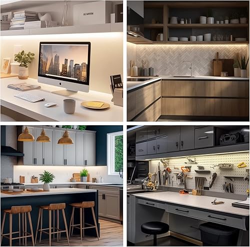 Miniatura 10 de Nuevo EShine LED regulable bajo la iluminación del gabinete Activado por onda de mano - Control de atenuación sin contacto - 12 20 40 pulgadas