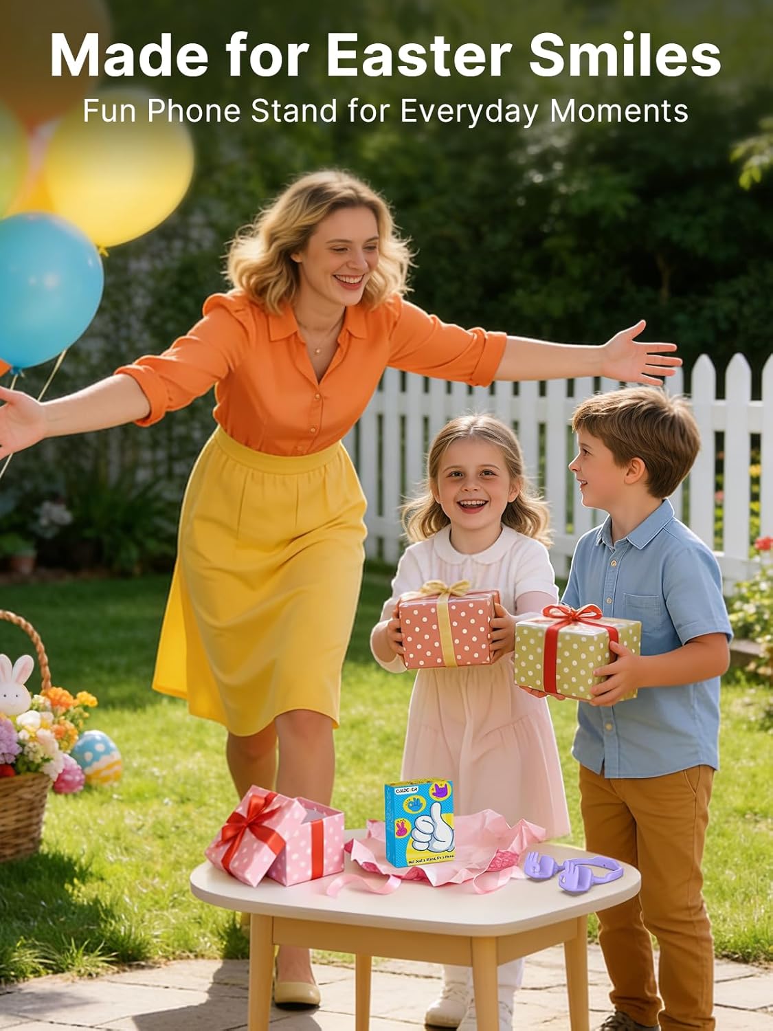 Easter Basket Stuffers for Teens Boys: Cell Phone Stand Upgrade Adjustable OK Sign Thumbs Phone Holder for Desk Gifts for Adults Teenage Kids Men Girls Funny Cool Gadgets Ideas Birthday Easter Gifts 4 71i6ihSbppL. AC SL1500