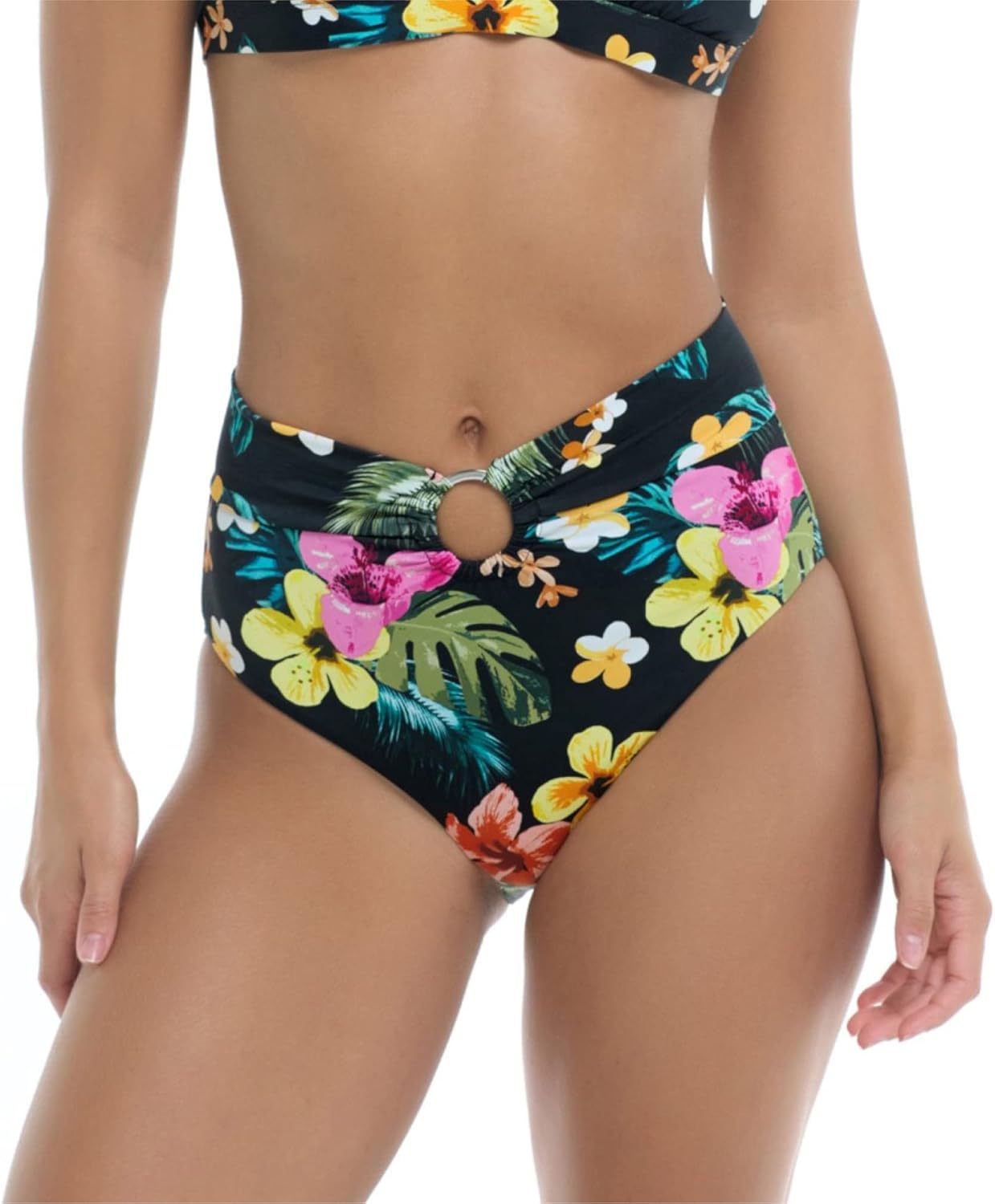 Body Glove Women's Woodstock High Rise Bikini Bottom Swimsuit
