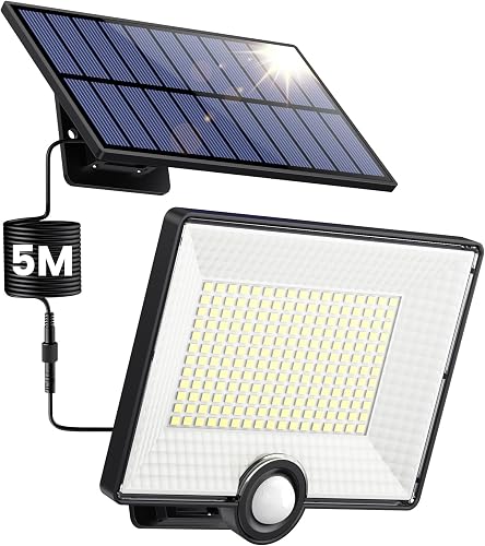 Solarstrahler mit 204 LEDs / 2.000 Lumen