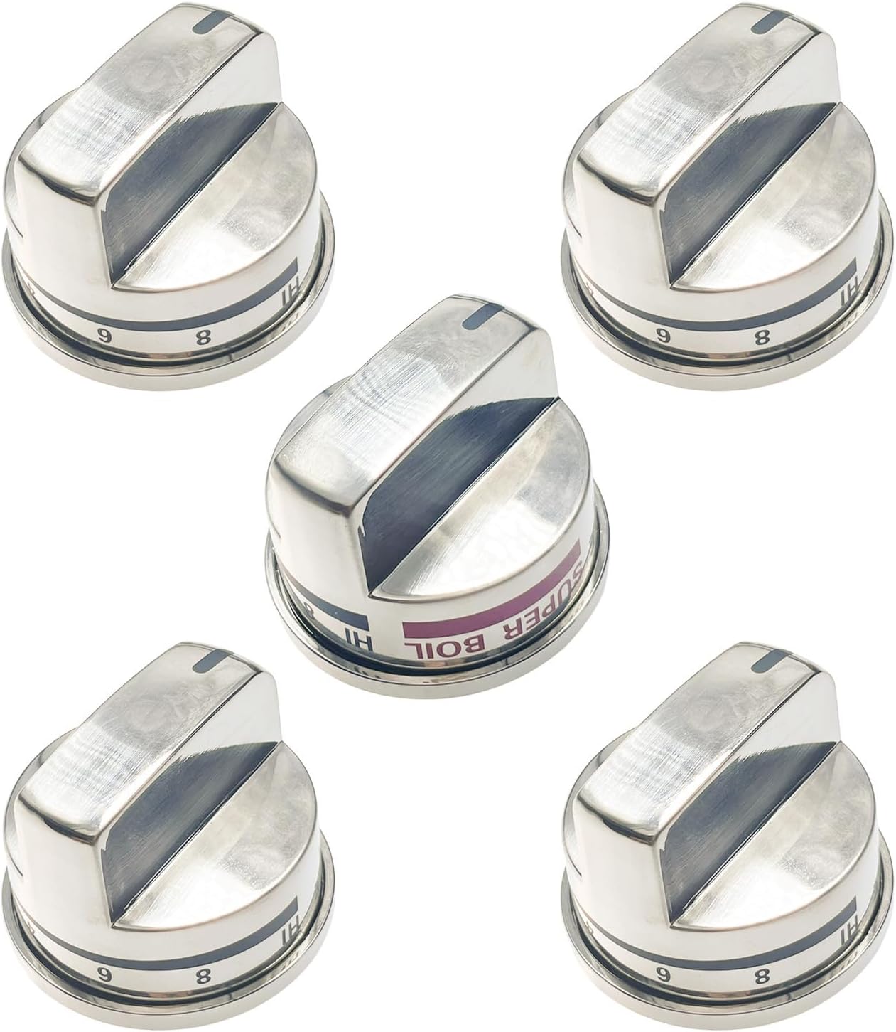 Gas Stove Knobs Replacement Part for 4PCS EBZ37189611