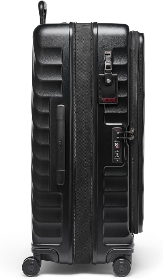 TUMI - 19 Degree Front Access Large Expandable Checked Packing Case - 4-Wheeled Hard Shell Luggage - Travel Accessories - Black Texture