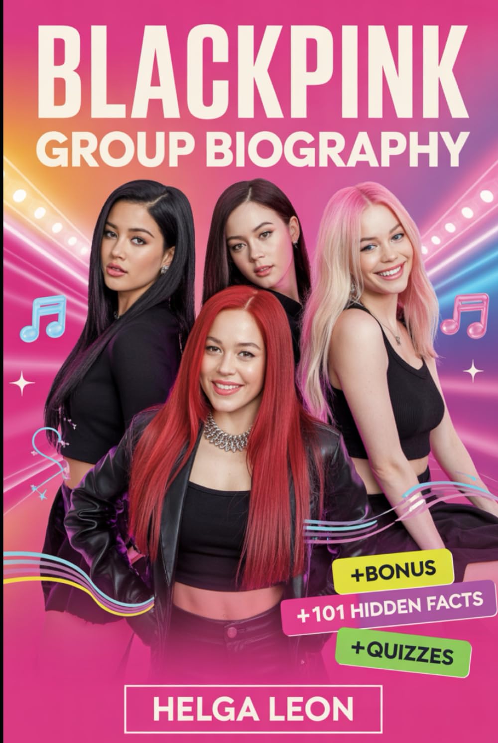 BlackPink Group Biography: The Full Story of Jisoo, Jennie, Rosé, and Lisa — Featuring 101 Hidden Facts, Untold Stories, and Fun Fan Trivia Quizzes