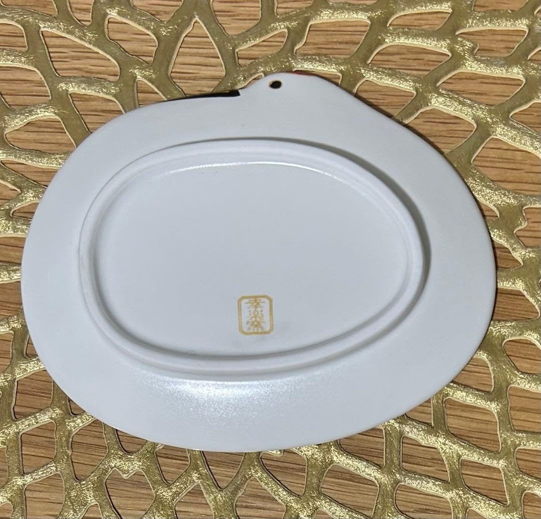 初期鍋島錆緑釉蕪形五寸皿 検松ケ谷｜鍋島の取扱