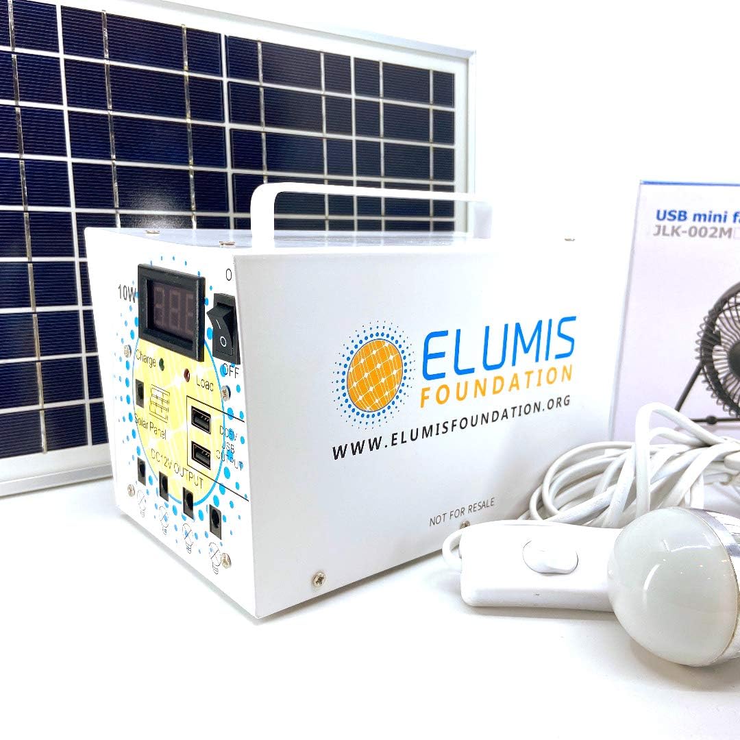 10W Solar Kit for Camping, RVs, etc