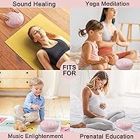 Vista 2 de Tambor de lengua de acero, 11 notas de 8 pulgadas, tambor de lengua C mayor de acero con bolsa, púas de dedos, mazos y libro de música