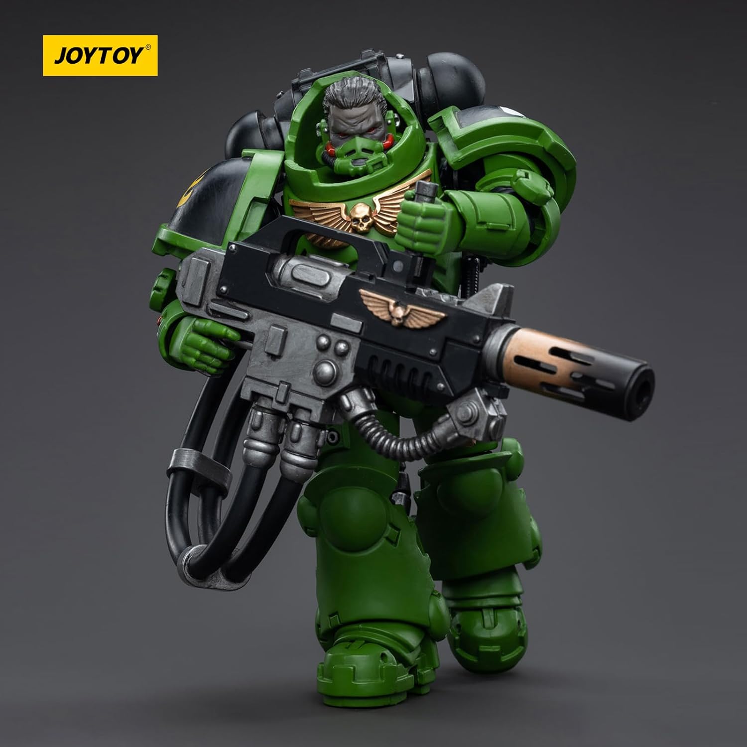 JOYTOY Warhammer 40k Salamanders Eradicators Brother T'Kren 1/18 Action Figure Collect and Display Model