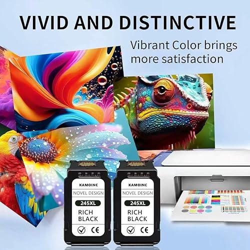 Miniatura 4 de 245xl - Cartucho de tinta de repuesto para Canon 245 PG-245 243 PG-243 compatible con impresora Canon MG2525 MG2420 MG2920 MG3020 mx490 MX492 TR4520