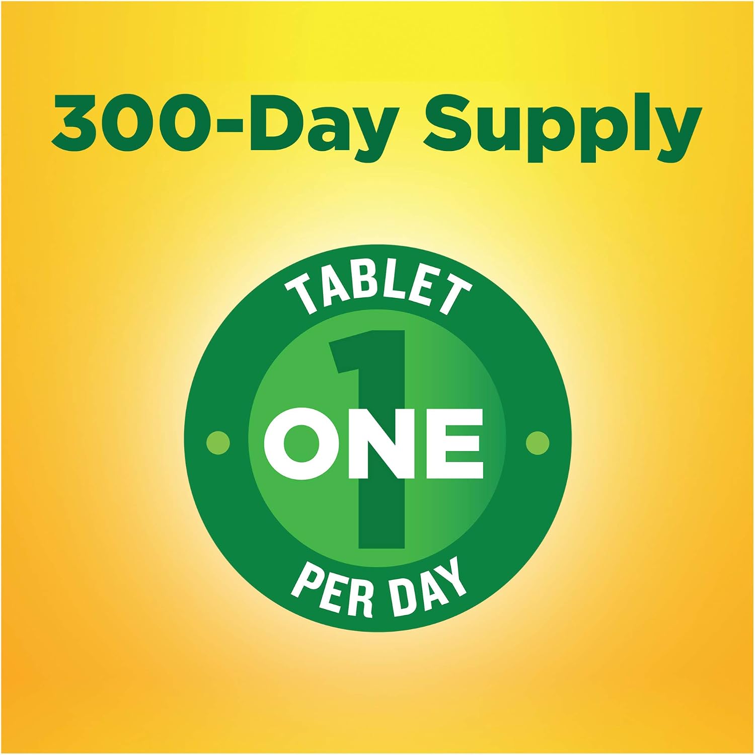 Nature Made Multi Daily Vitamin With Iron and Calcium, Value Size, 300 Tablets