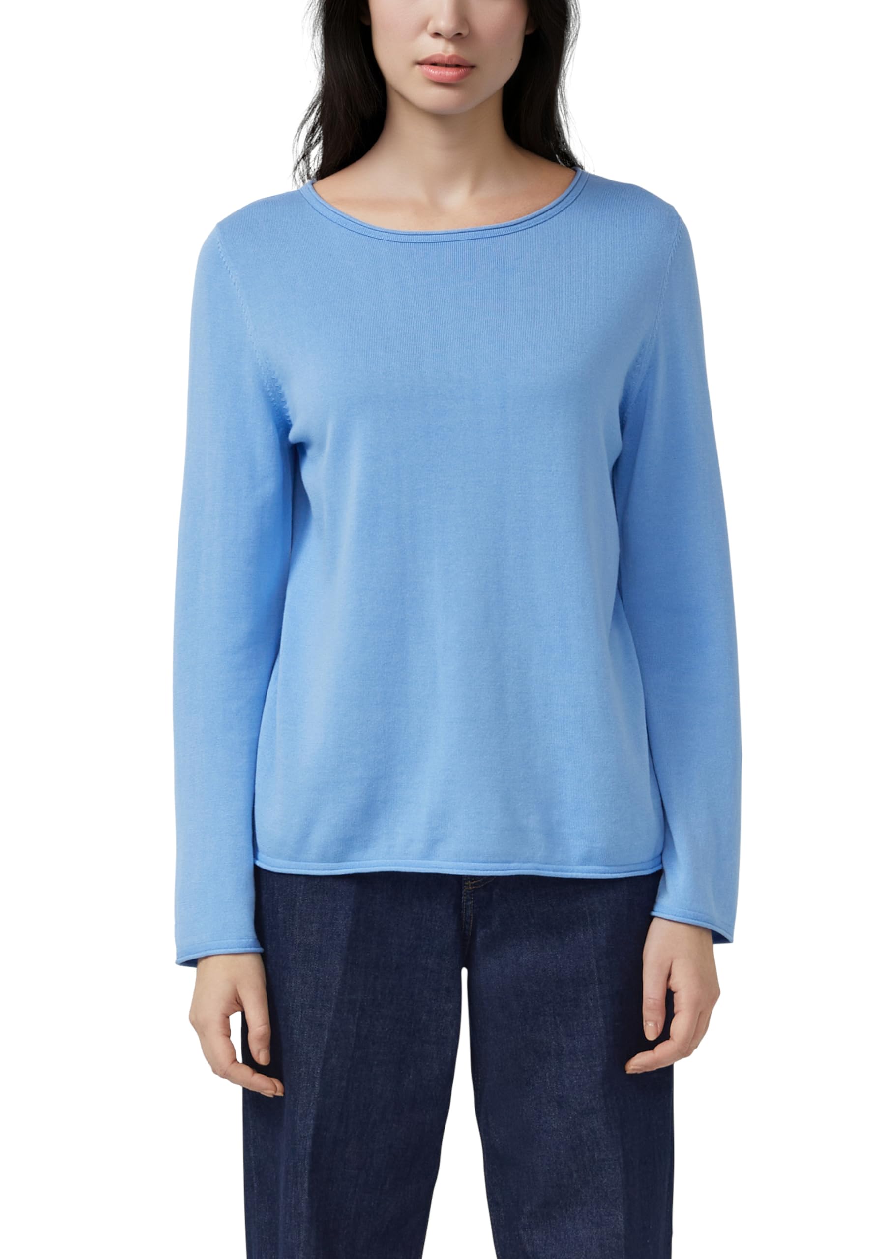 s.Oliver Feinstrickpullover mit Rollkanten