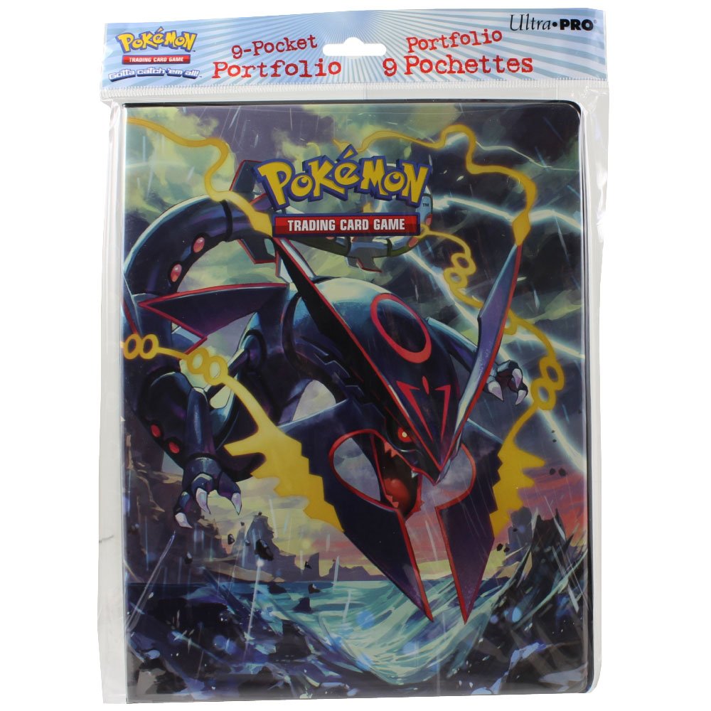 Ultra Pro Pokemon Card 9 Pocket Binder Album Portfolio featuring Mega Rayquaza  Ex and Primal Groudon EX : Amazon.com.au: Stationery & Office Products