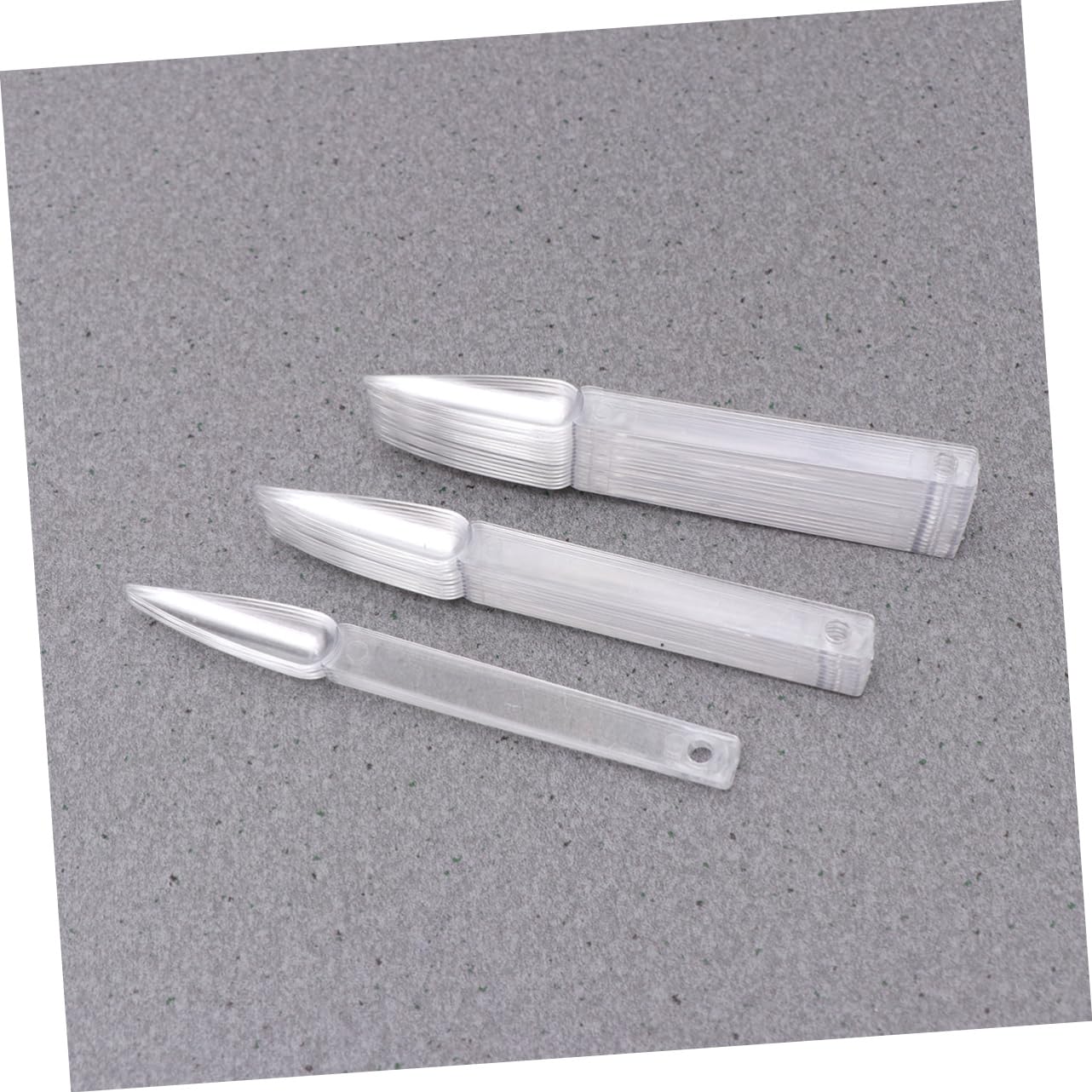 2sets Nail Art Display Board Nail Sticks Fan Shape Plates Art Practice Templates for Tech
