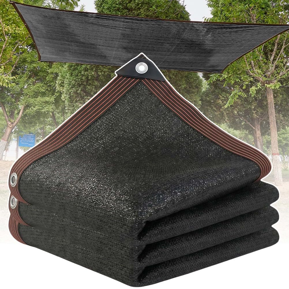 Malla de sombreado gruesa con 60% de protección solar UV para plantas de exterior