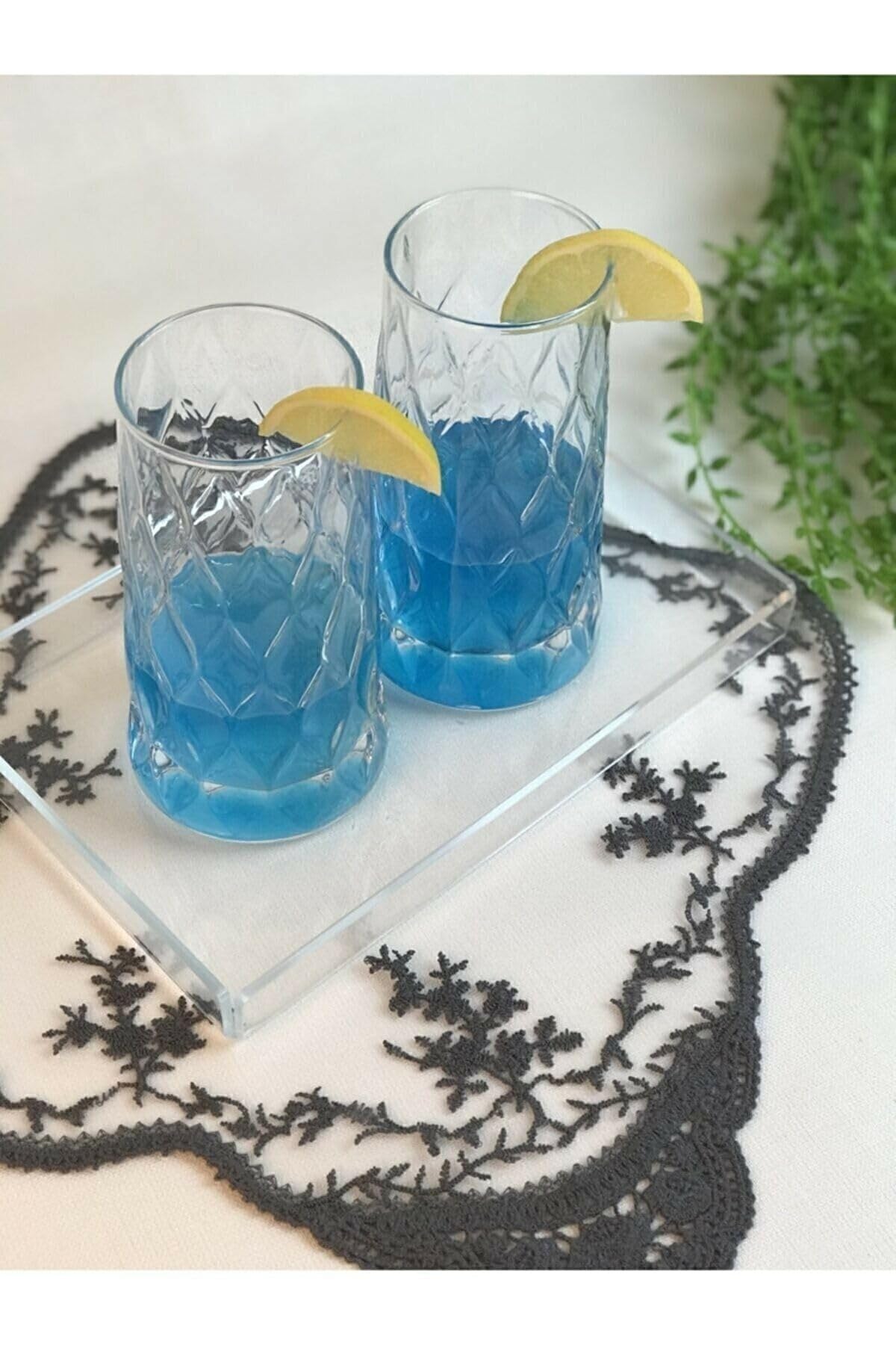 Pasabahce Orjinal Leafy Meşrubat Bardağı 8'li 450cc Su Limonata Bardağı Bardak 450ml 999147214