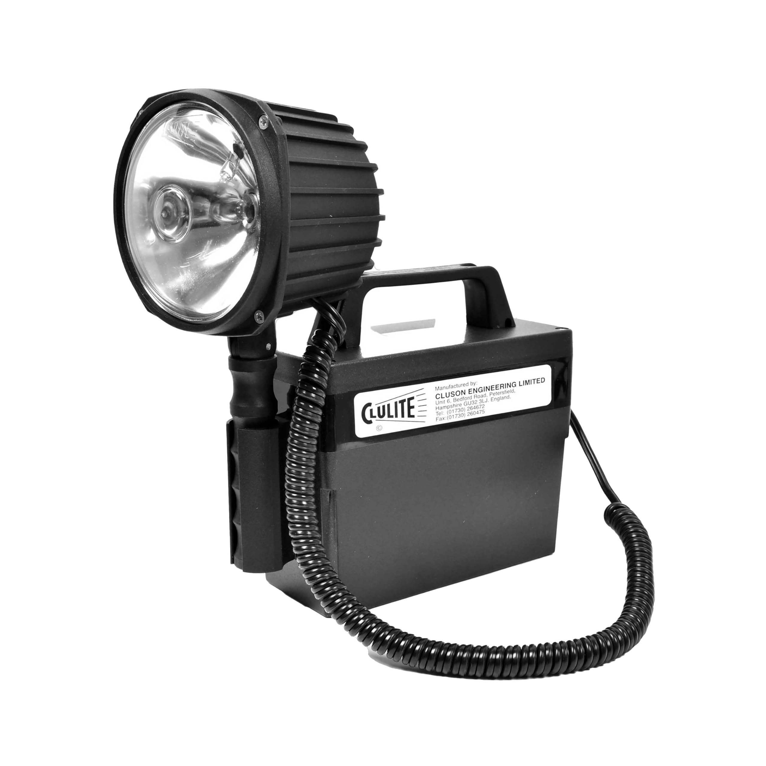 CLUBMAN DELUXE TORCH 1 MILLION C/P JACK PLUG, Black